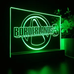 Borderlands 3 Logo LED Desk Light