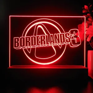 Borderlands 3 Logo LED Desk Light
