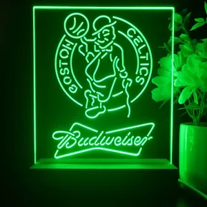Boston Celtics Budweiser LED Desk Light