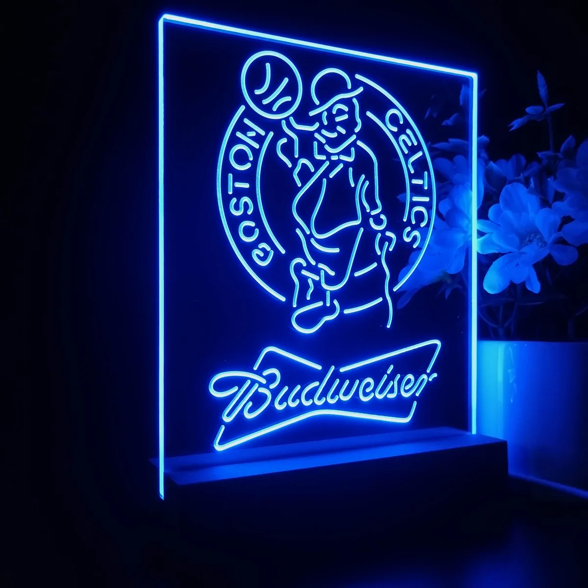Boston Celtics Budweiser LED Desk Light