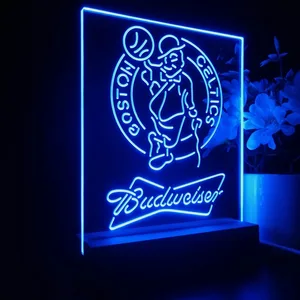 Boston Celtics Budweiser LED Desk Light