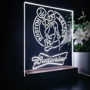 Boston Celtics Budweiser LED Desk Light
