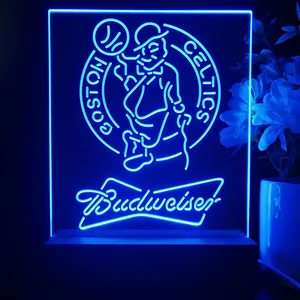 Boston Celtics Budweiser LED Desk Light