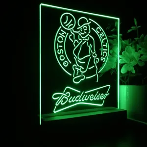Boston Celtics Budweiser LED Desk Light