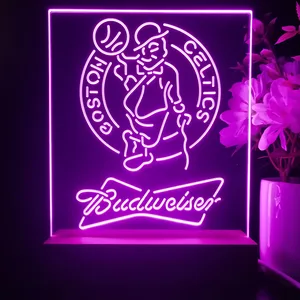 Boston Celtics Budweiser LED Desk Light