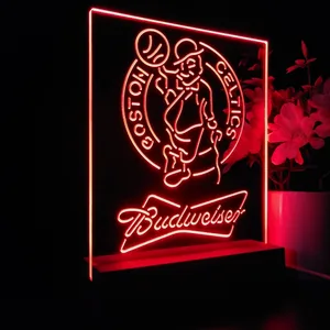 Boston Celtics Budweiser LED Desk Light