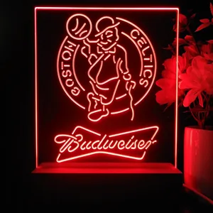 Boston Celtics Budweiser LED Desk Light