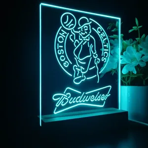 Boston Celtics Budweiser LED Desk Light