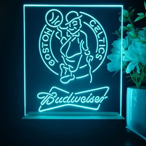 Boston Celtics Budweiser LED Desk Light