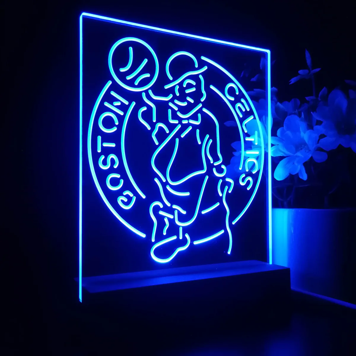 Boston Celtics Logo 1 LED Desk Light - Legacy Edition