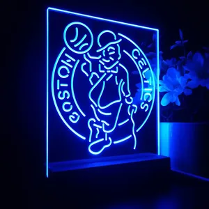 Boston Celtics Logo 1 LED Desk Light - Legacy Edition
