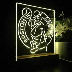 Boston Celtics Logo 1 LED Desk Light - Legacy Edition