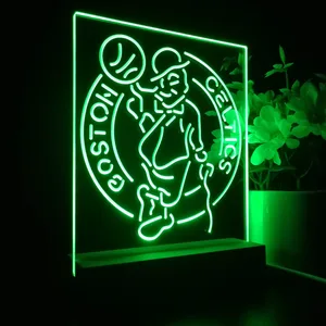 Boston Celtics Logo 1 LED Desk Light - Legacy Edition