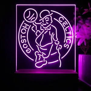 Boston Celtics Logo 1 LED Desk Light - Legacy Edition
