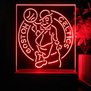 Boston Celtics Logo 1 LED Desk Light - Legacy Edition