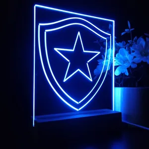 Botafogo de Futebol e Regatas Logo LED Desk Light