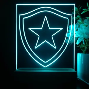 Botafogo de Futebol e Regatas Logo LED Desk Light