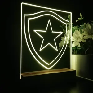 Botafogo de Futebol e Regatas Logo LED Desk Light