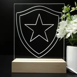 Botafogo de Futebol e Regatas Logo LED Desk Light