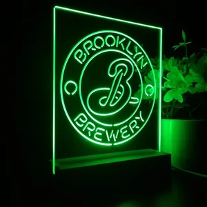 Brooklyn Brewery Logo 1 LED Desk Light
