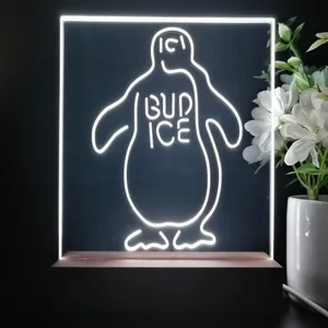 Bud Ice Penguin LED Desk Light