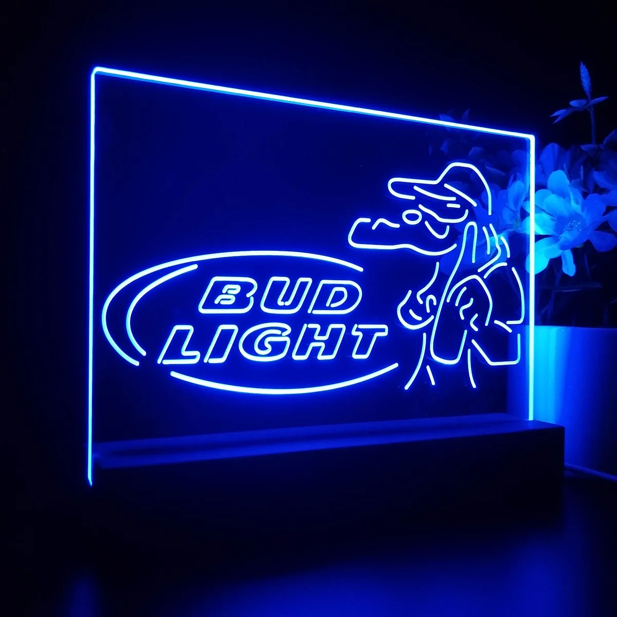 Bud Light Alligator LED Desk Light