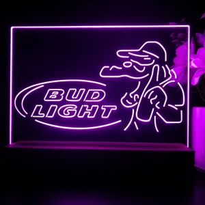 Bud Light Alligator LED Desk Light