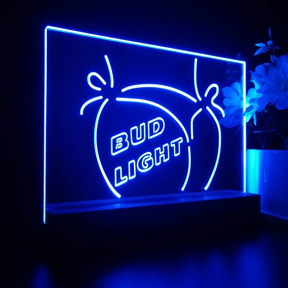 Bud Light Butt LED Desk Light
