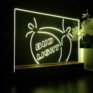 Bud Light Butt LED Desk Light