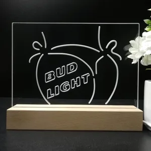 Bud Light Butt LED Desk Light