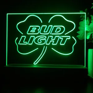 Bud Light Clover LED Desk Light