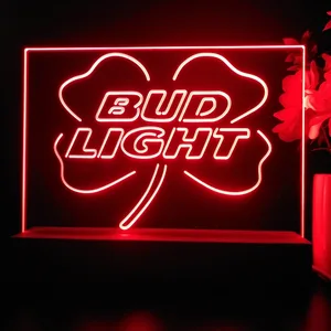 Bud Light Clover LED Desk Light