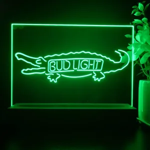 Bud Light Crocodile LED Desk Light