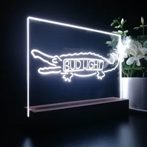 Bud Light Crocodile LED Desk Light