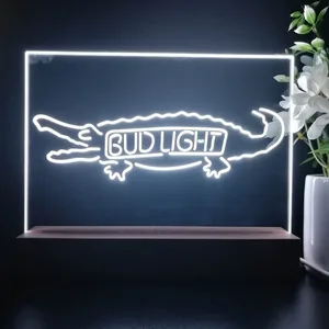 Bud Light Crocodile LED Desk Light
