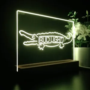 Bud Light Crocodile LED Desk Light