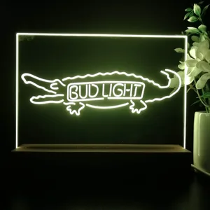 Bud Light Crocodile LED Desk Light