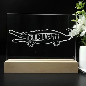 Bud Light Crocodile LED Desk Light