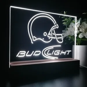 Bud Light Helmet LED Desk Light