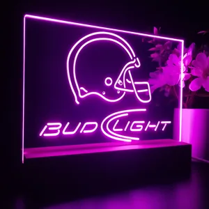 Bud Light Helmet LED Desk Light