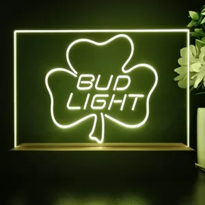 Bud Light Leaf 1 LED Desk Light
