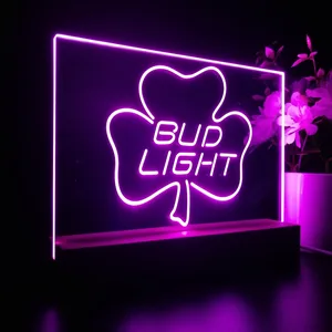 Bud Light Leaf 1 LED Desk Light