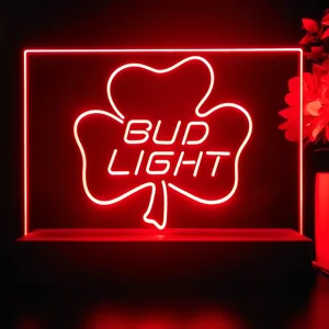 Bud Light Leaf 1 LED Desk Light