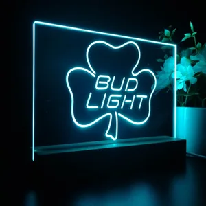 Bud Light Leaf 1 LED Desk Light