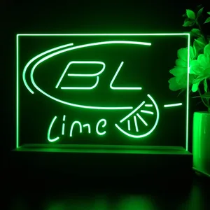 Bud Light Lime LED Desk Light