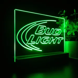 Bud Light Logo 1 LED Desk Light