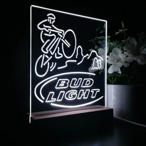 Bud Light Mountain Bike LED Desk Light