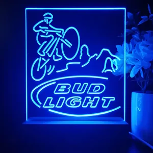 Bud Light Mountain Bike LED Desk Light