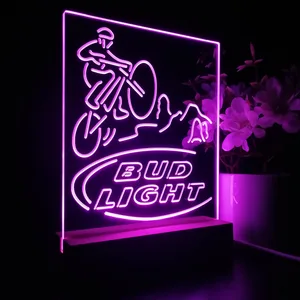 Bud Light Mountain Bike LED Desk Light