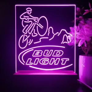 Bud Light Mountain Bike LED Desk Light